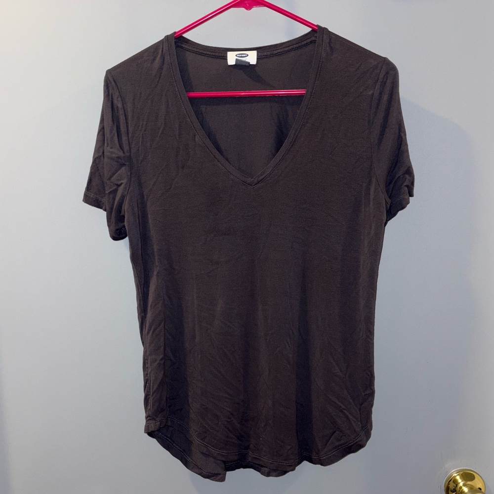 Old Navy Gray Short Sleeve T-Shirt